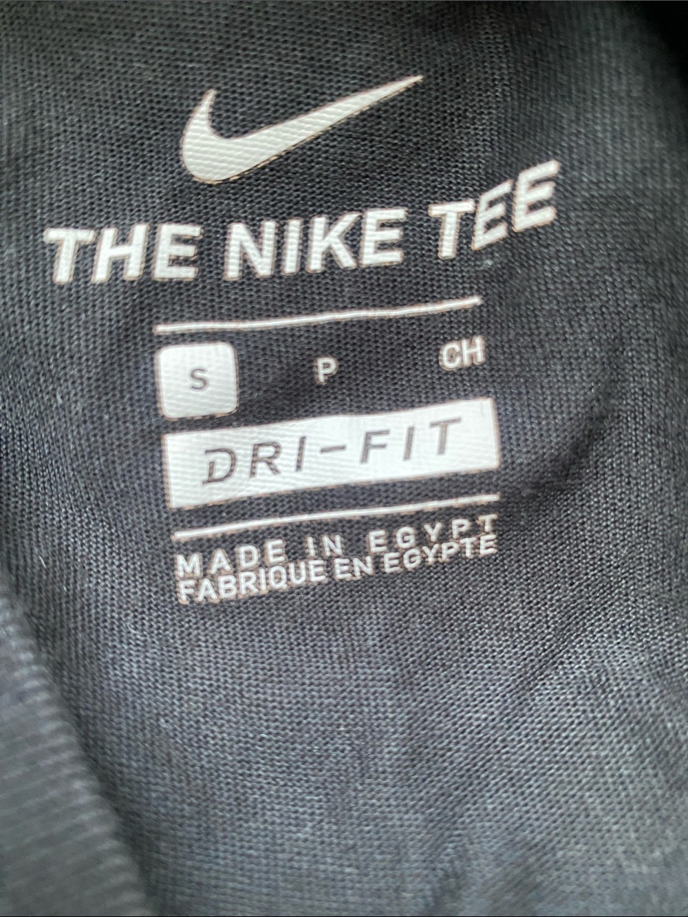Nike Black Short Sleeve Tee with Teal and Red Logo size small men’s - Picture 4 of 5